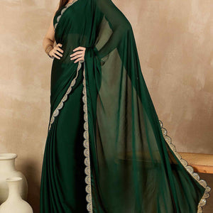green-solid-chiffon-saree-with-sequins-embroidered-border