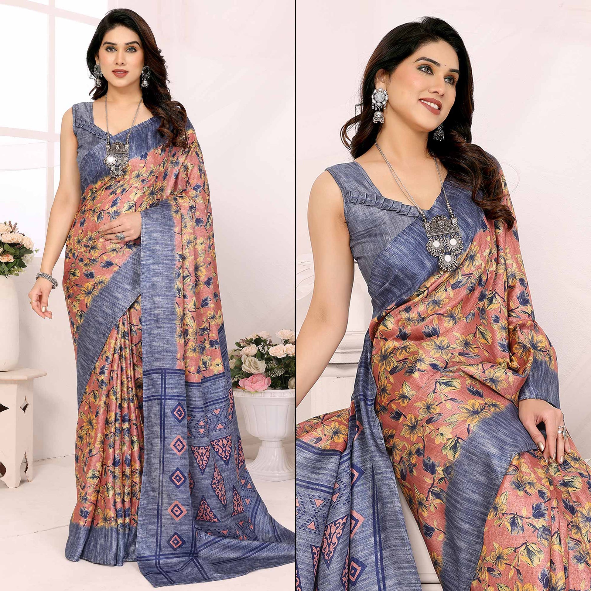grey-floral-printed-khadi-saree