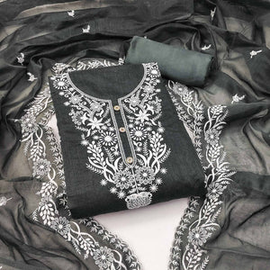grey-floral-embroidered-chanderi-dress-material-7
