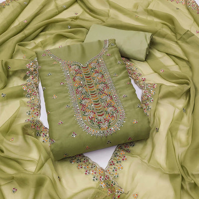green-sequins-embroidered-georgette-dress-material-6
