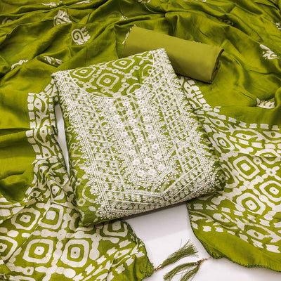 green-batik-printed-with-embroidered-cotton-silk-dress-material