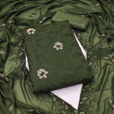 green-floral-embroidered-with-stonework-georgette-dress-material