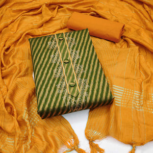 green-woven-cotton-blend-unstitched-dress-material-2
