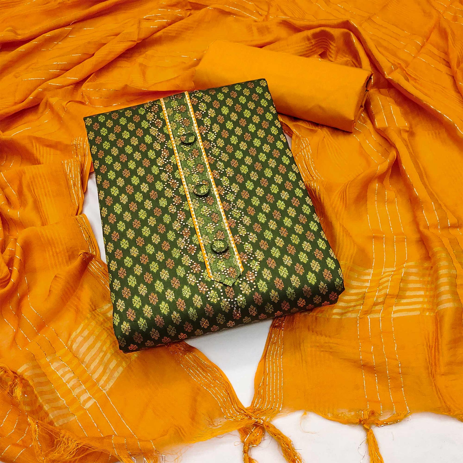 green-woven-cotton-blend-unstitched-dress-material-3