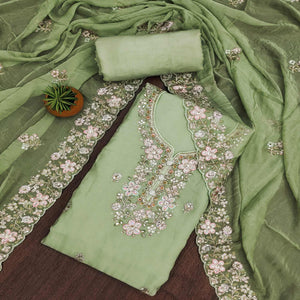 green-floral-sequins-embroidered-organza-dress-material-4