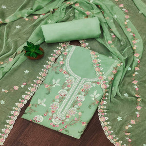 green-floral-sequins-embroidered-georgette-dress-material-8