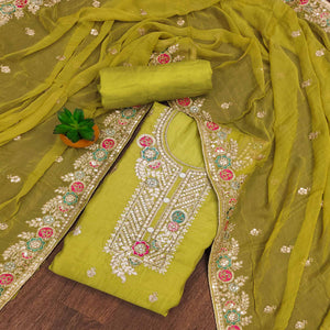 green-floral-sequins-embroidered-organza-dress-material-7
