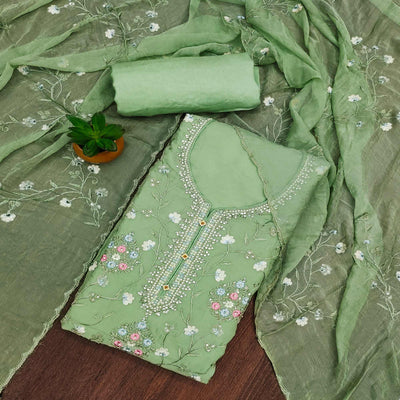 green-floral-embroidered-organza-dress-material-12
