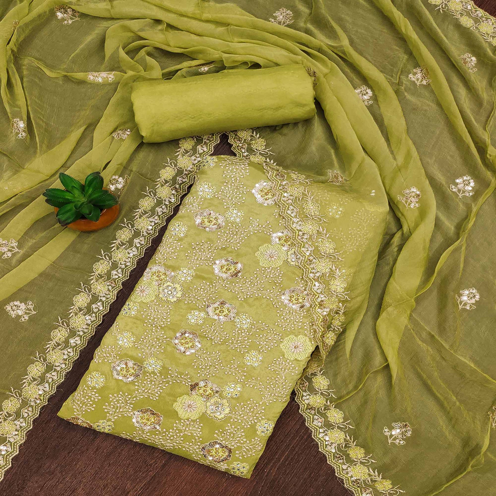 green-floral-embroidered-organza-dress-material-13