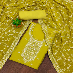 green-embroidered-organza-dress-material-2