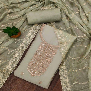 green-floral-sequins-embroidered-chiffon-dress-material