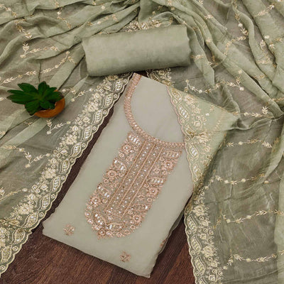 green-floral-sequins-embroidered-chiffon-dress-material