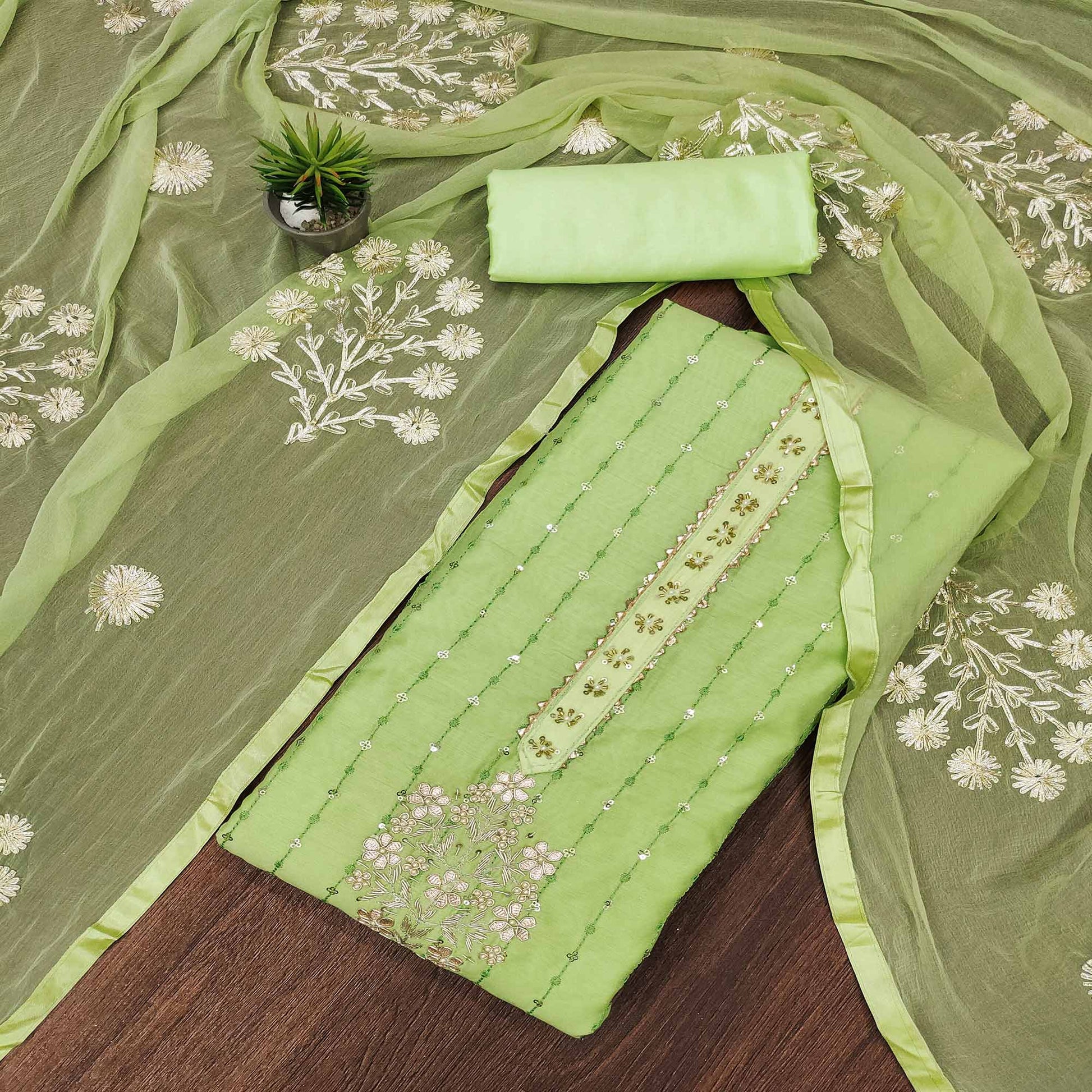 green-floral-embroidered-chanderi-dress-material-13