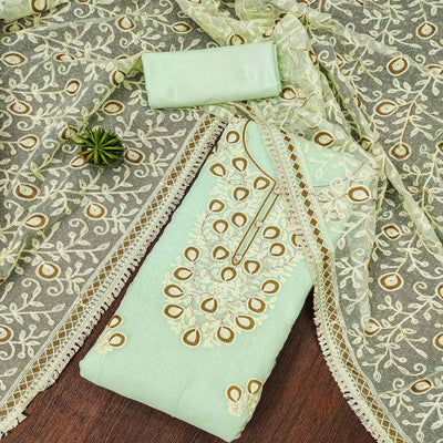 green-embroidered-kota-doria-dress-material