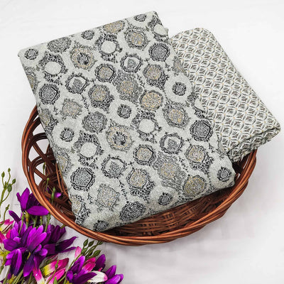 grey-floral-woven-pure-cotton-dress-material