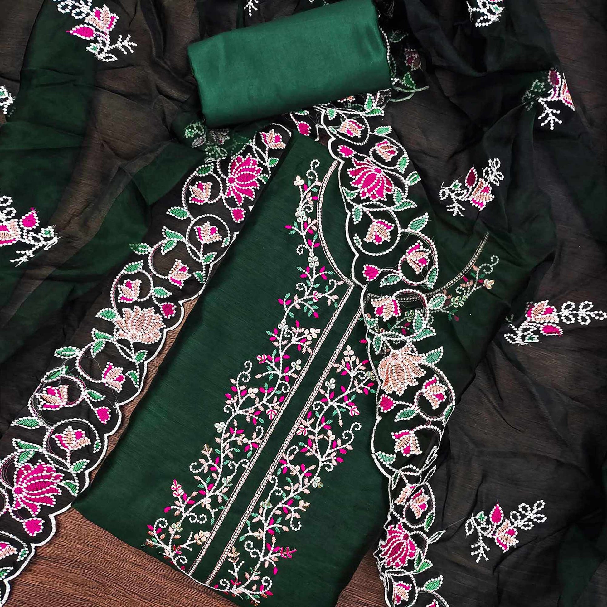 green-floral-embroidered-chanderi-dress-material-7