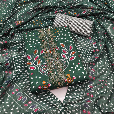 green-bandhani-printed-with-embroidered-pure-cotton-dress-material