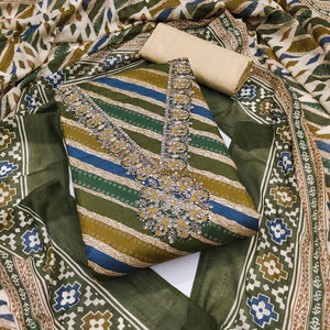 green-striped-printed-with-embroidery-pure-cotton-dress-material