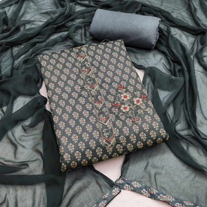 grey-floral-printed-with-embroidery-cotton-dress-material