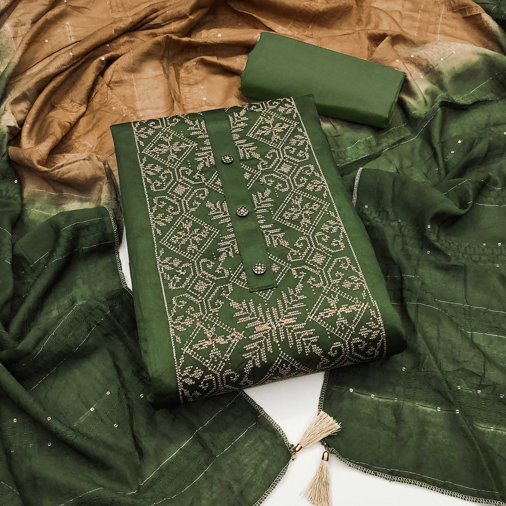 green-floral-embroidery-cotton-silk-dress-material