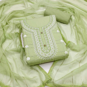 green-sequins-embroidery-chanderi-silk-dress-material