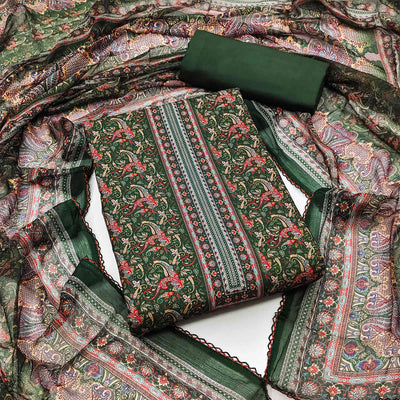 green-floral-digital-printed-poly-cotton-dress-material
