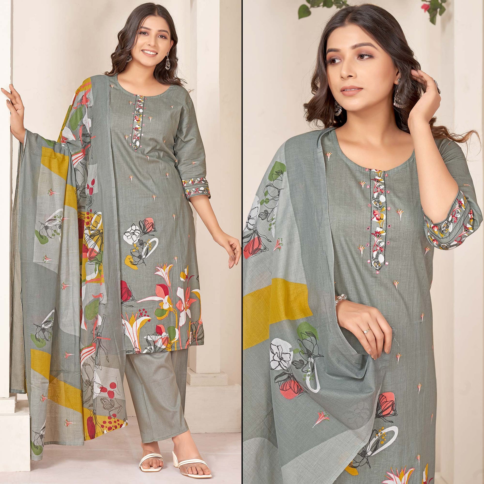 grey-floral-printed-pure-cotton-straight-salwar-suit-1