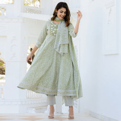 green-printed-with-embroidered-pure-cotton-anarkali-suit