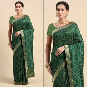 green-foil-printed-with-swarovski-vichitra-silk-saree-1