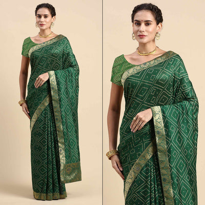 green-foil-printed-with-swarovski-vichitra-silk-saree-1