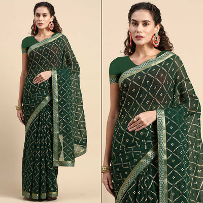 green-floral-foil-printed-zomato-saree-1