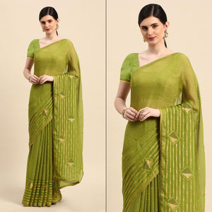 green-foil-printed-with-swarovski-brasso-saree