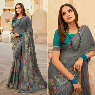 grey-floral-printed-with-embroidered-border-silk-saree