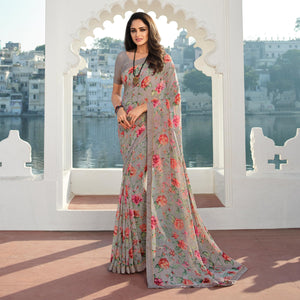 grey-floral-printed-with-embroidered-border-georgette-saree
