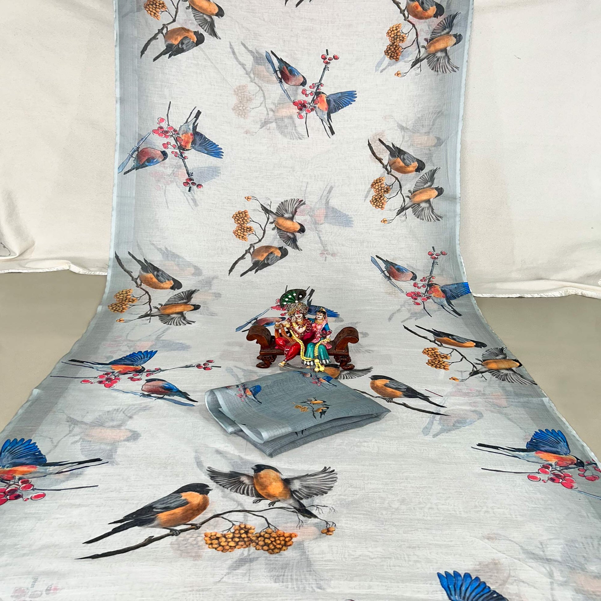 grey-floral-digital-printed-linen-saree-4