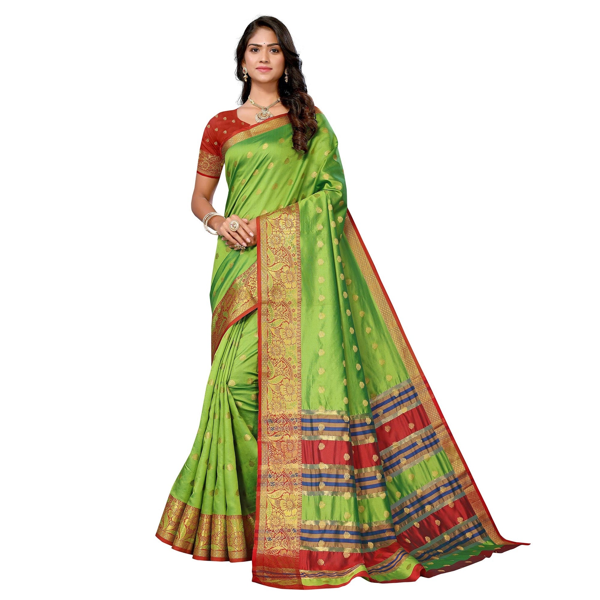 green-woven-banarasi-silk-saree-16