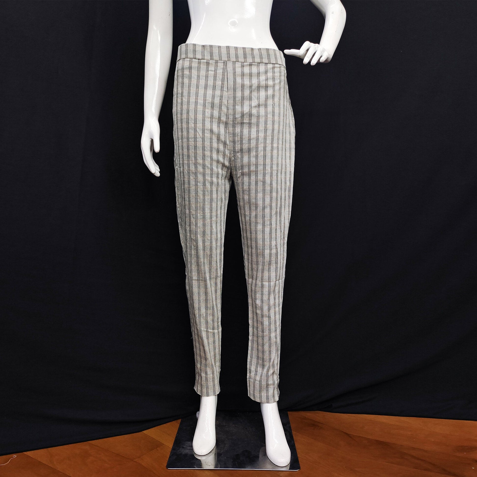 stylish-gray-colored-casual-printed-cotton-pant