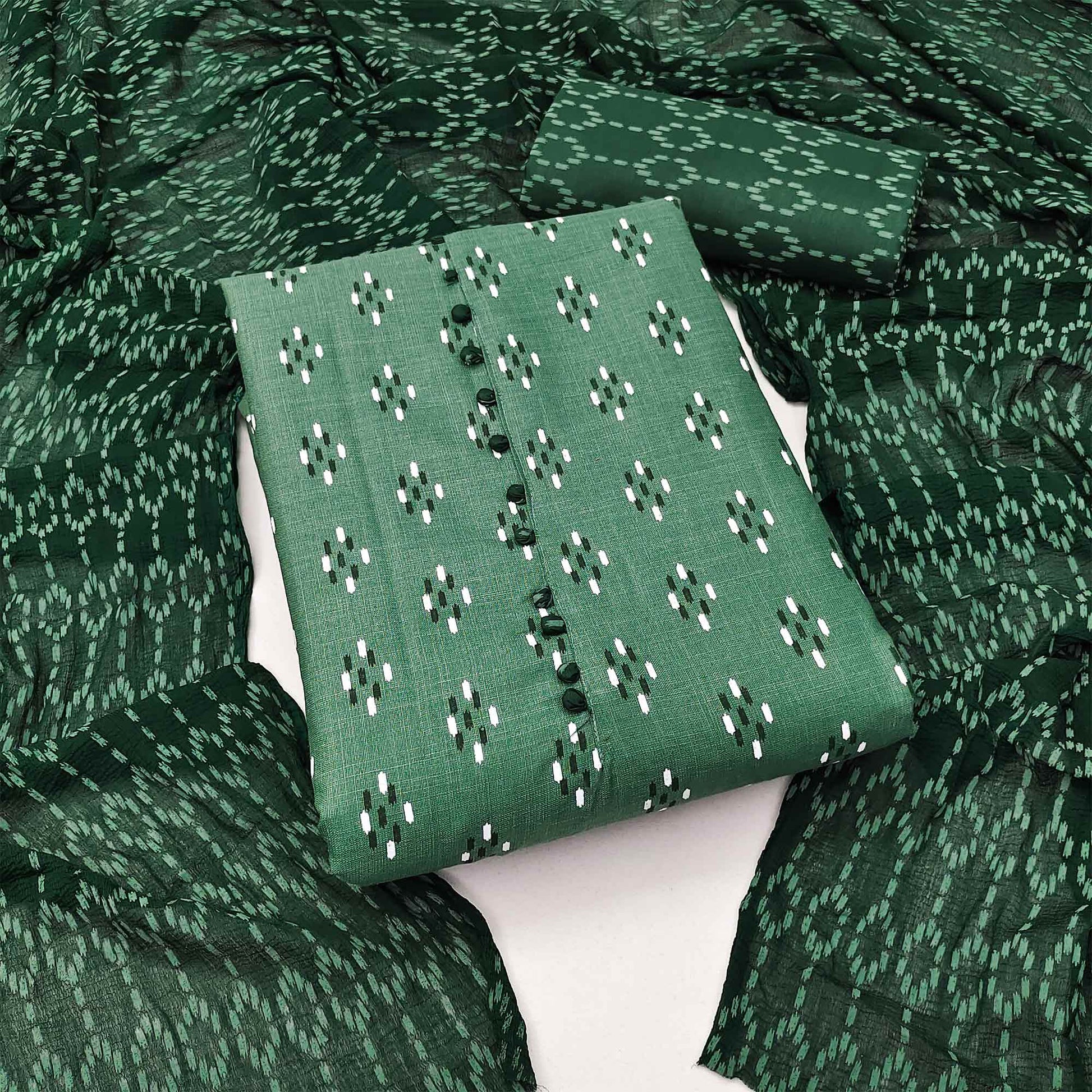 green-printed-poly-cotton-dress-material-2