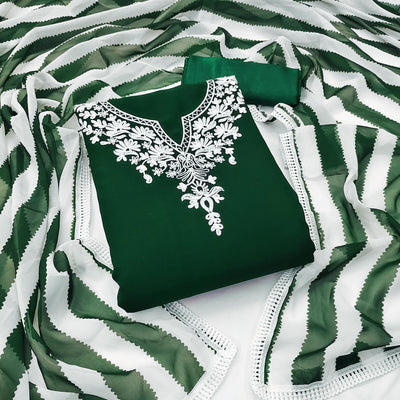 green-floral-embroidered-georgette-dress-material-5