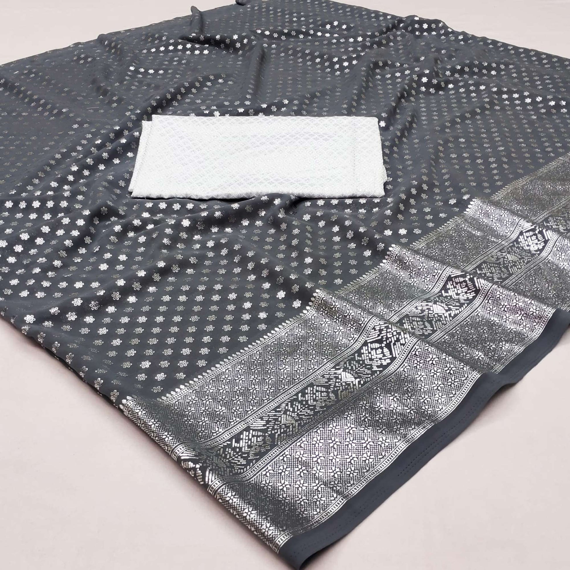 grey-foil-printed-georgette-saree-1