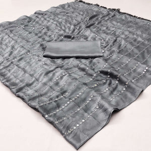 grey-embroidered-art-silk-saree-1