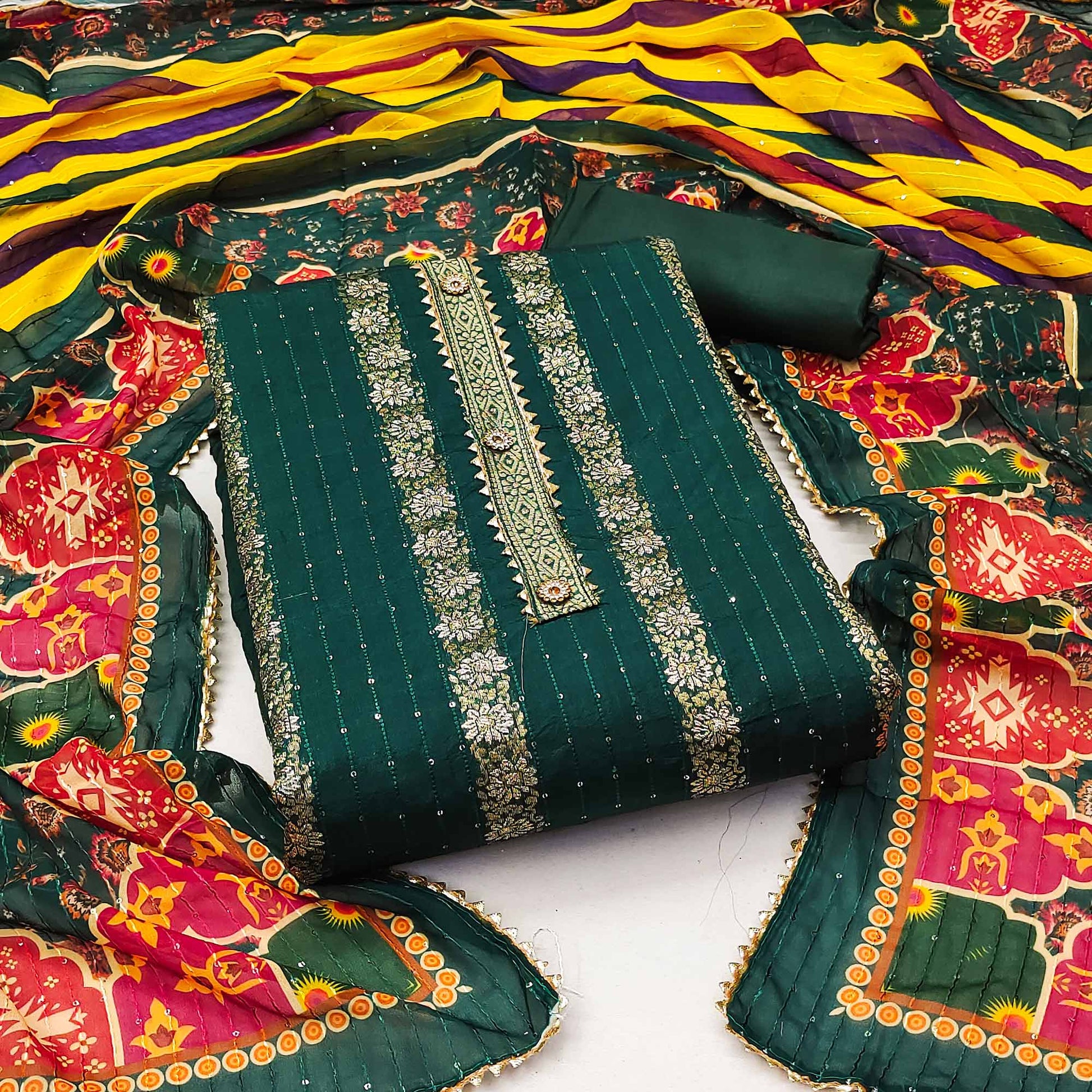 green-woven-banarasi-silk-dress-material-5