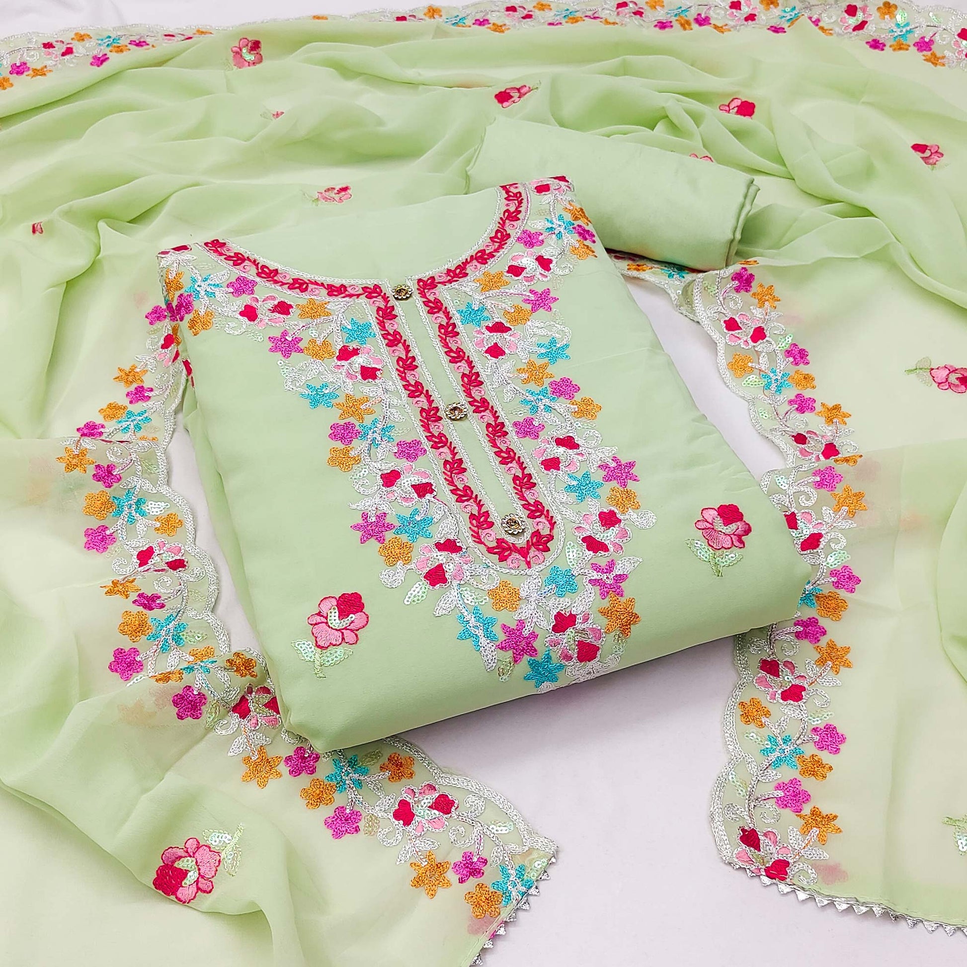 green-floral-embroidered-georgette-dress-material-7
