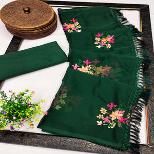 green-floral-embroidered-chiffon-saree-1