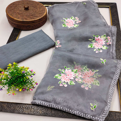 grey-floral-embroidered-organza-saree-1