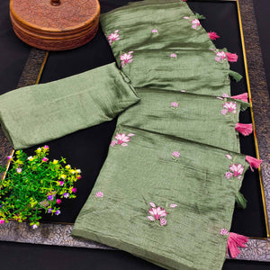green-floral-embroidered-vichitra-silk-saree-3