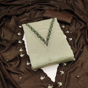 grey-floral-embroidered-vichitra-silk-dress-material
