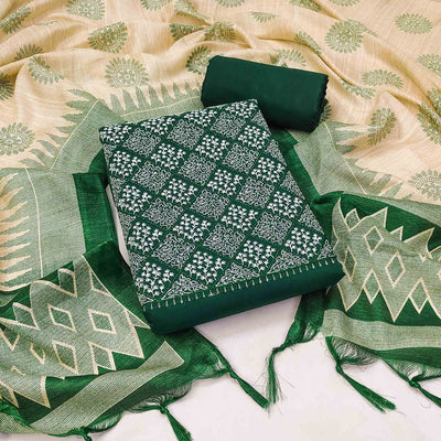 green-embroidered-chinon-dress-material