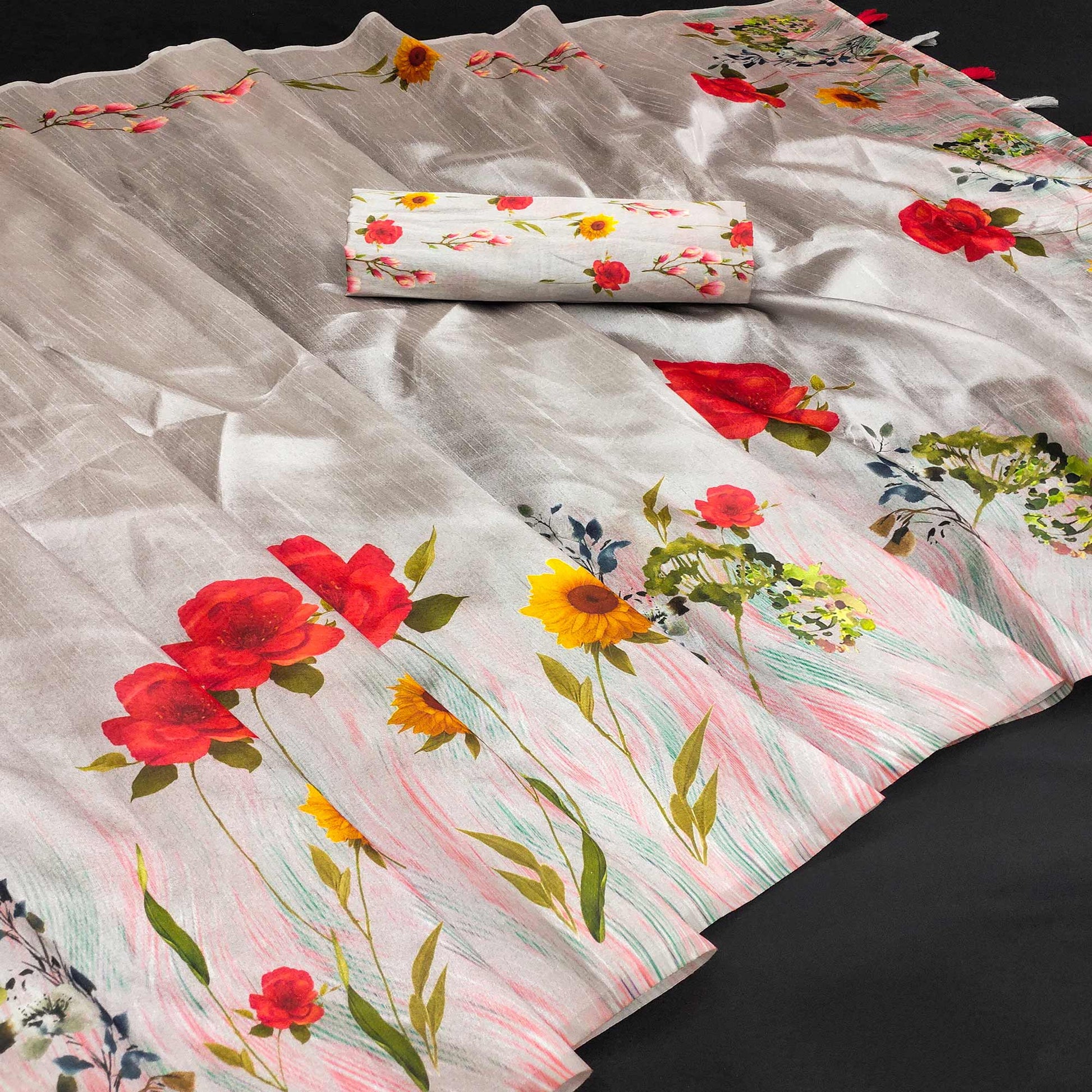 grey-floral-digital-printed-assam-silk-saree-with-tassels