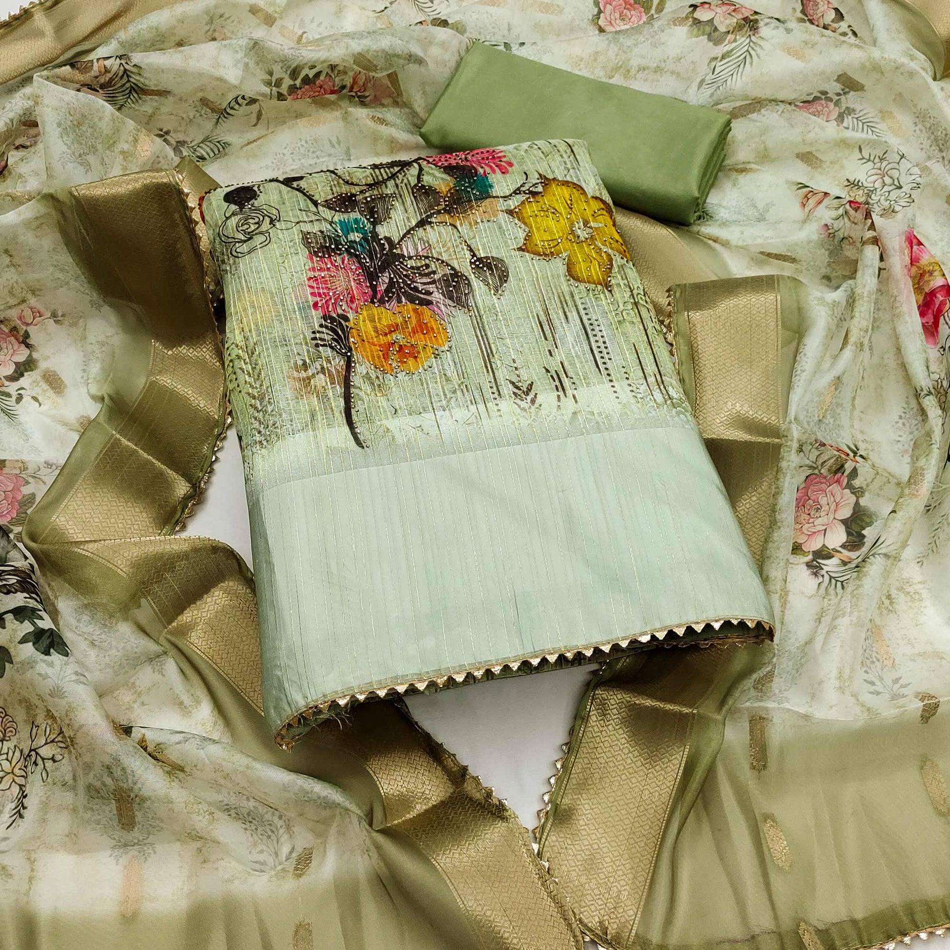 green-floral-printed-with-swarovski-work-organza-dress-material